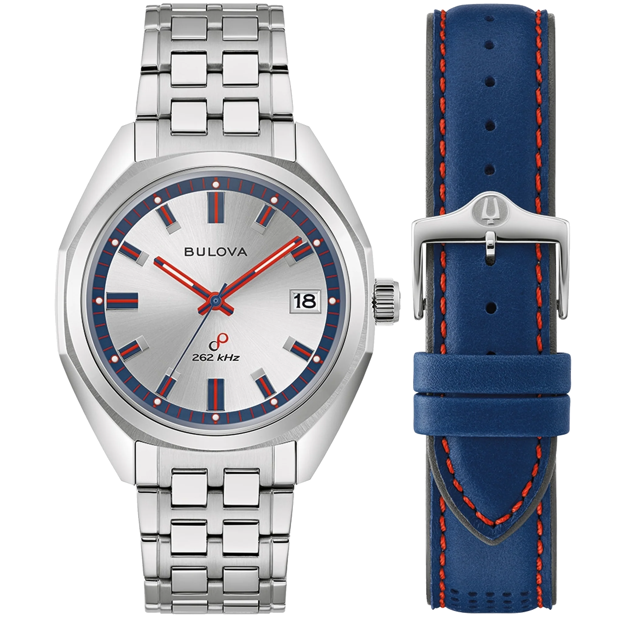 Bulova - Gents Jet Star Limited edition watch Two Straps