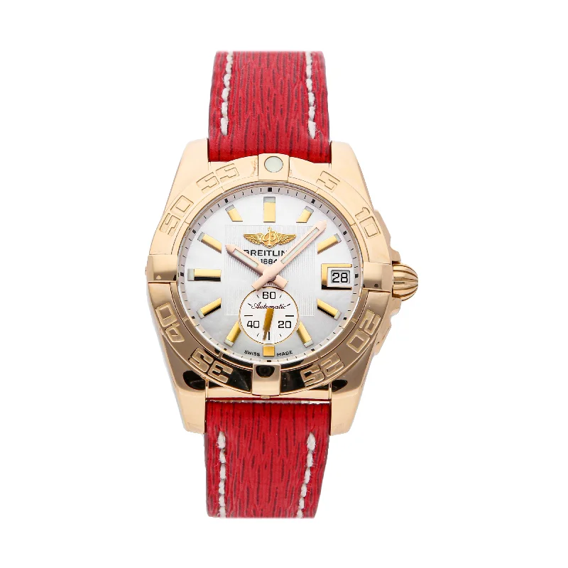 Breitling Galactic 36 Automatic Rose Gold / Pearl Diamond / Sahara