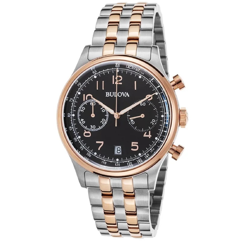 Bulova Men's 98B248 Classic Chronograph Two-Tone Stainless Steel Watch