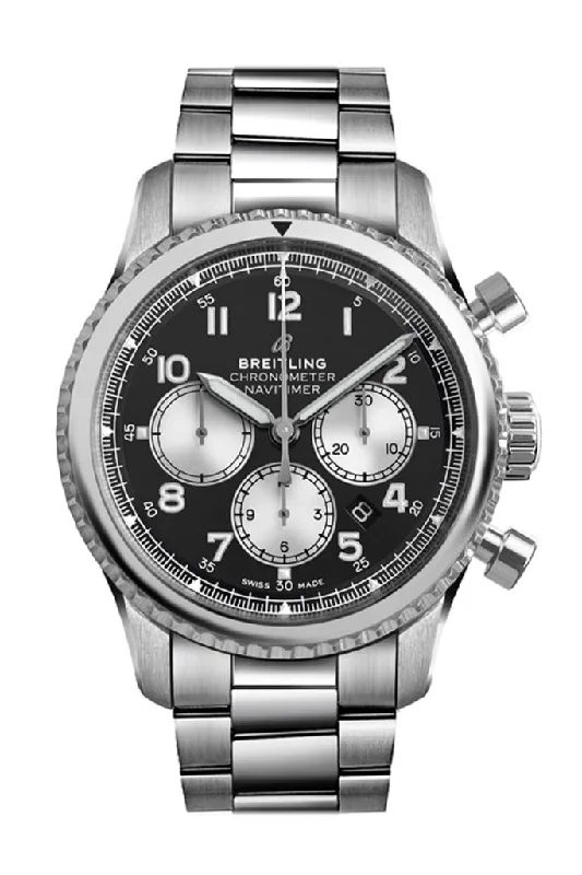 Breitling Navitimer Chrono 43mm Stainless Steel AB0117131 B1A1