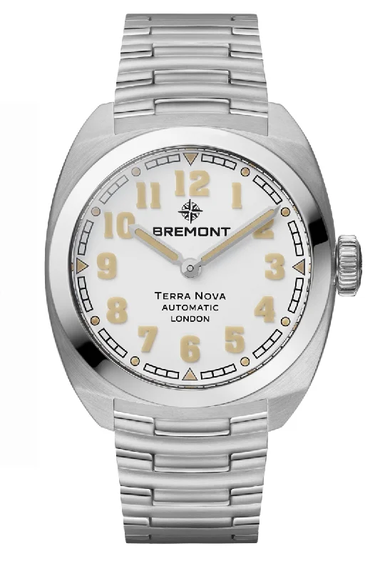 Bremont Terra Nova 38mm TN38-ND-SS-WH-B