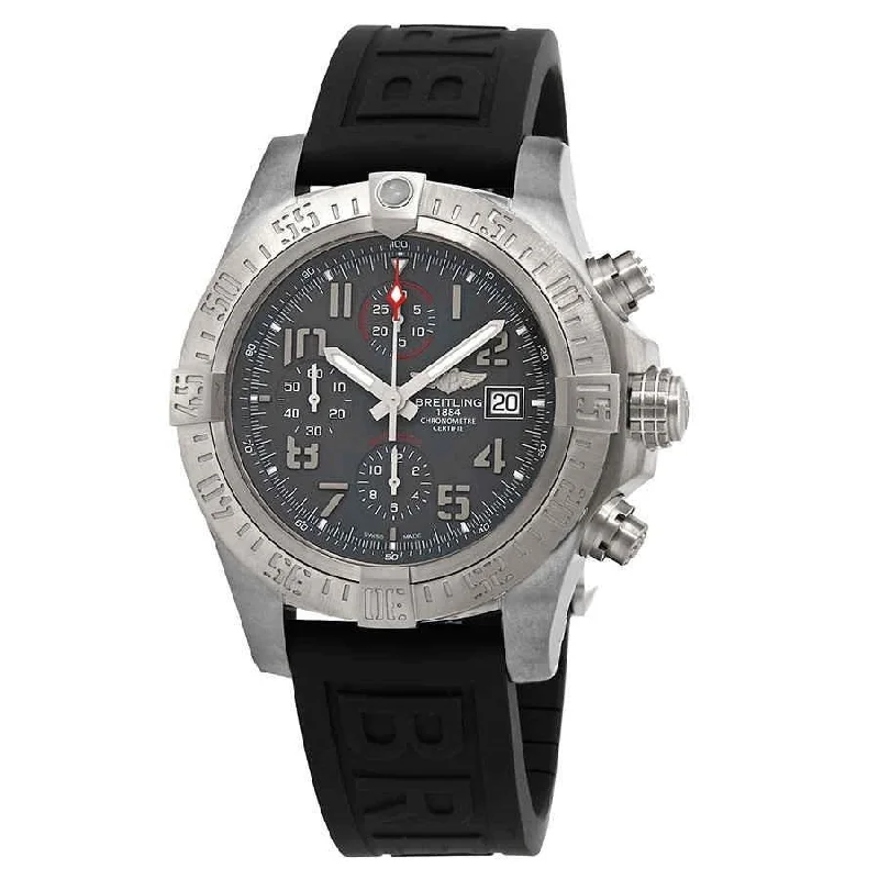 Breitling Men's E1338310-M534-153S Avenger Bandit Chronograph Black Rubber Watch