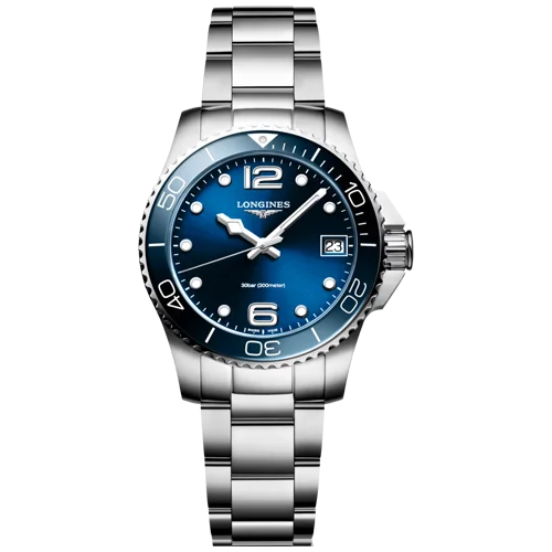 Longines Hydroconquest Sunray Blue Dial Men 32mm