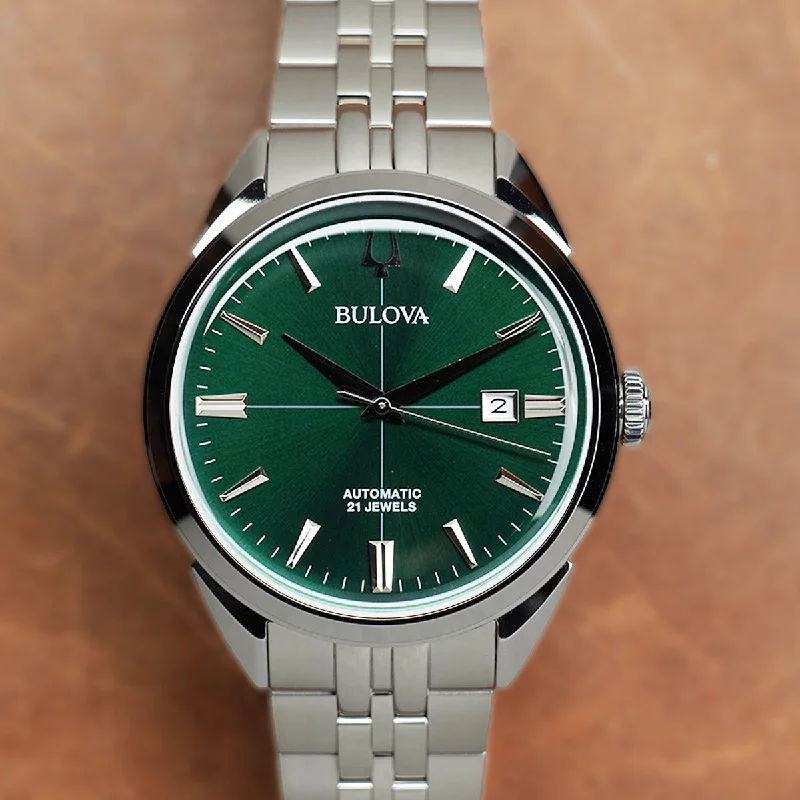 Bulova Sutton Classic BLV 96B424 Green Dial