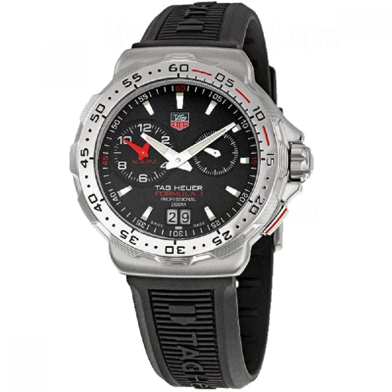 Tag Heuer Men's WAH111C.BT0714 Formula 1 Black Rubber Watch