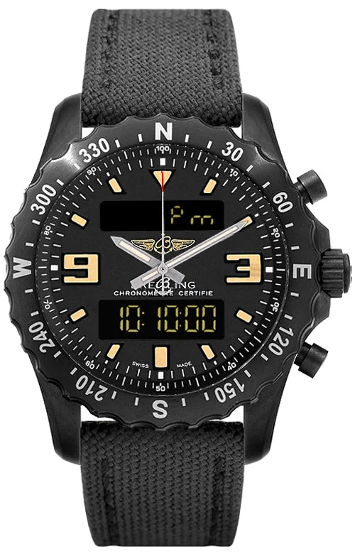 Breitling Chronospace Military Perpetual 48mm Black Dial