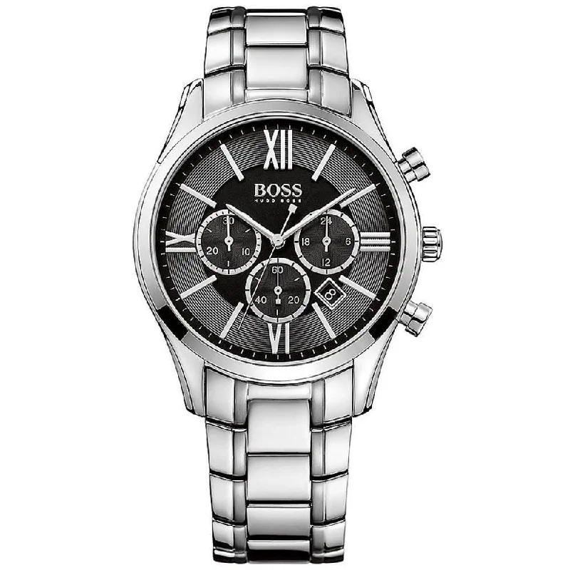 Hugo Boss Men's 1513196 Ambassador Chronograph Stainless Steel Watch