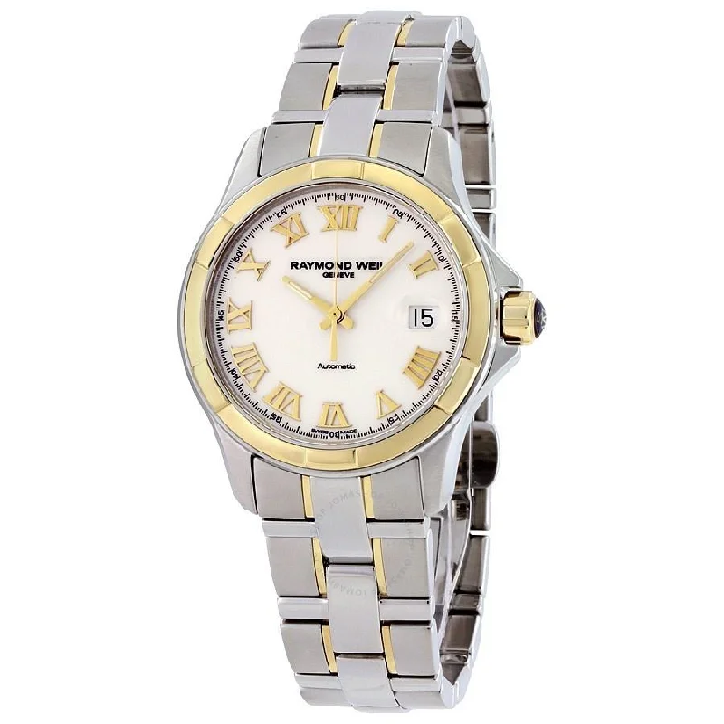 Raymond Weil Men's 2970-SG-00308 Parsifal 18kt Yellow Gold Automatic Two-Tone Stainless Steel Watch