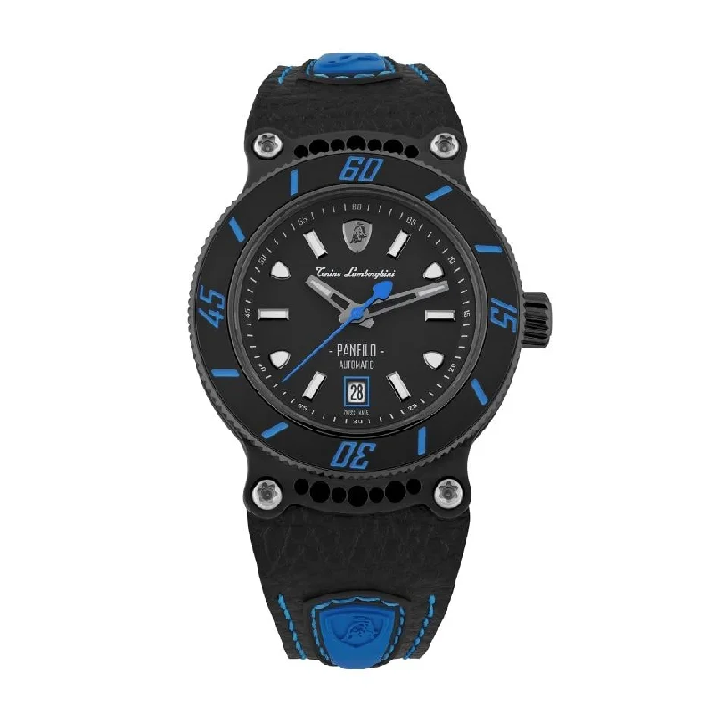 Tonino Lamborghini Panfilo Watch Date Blue TLF-T03-4