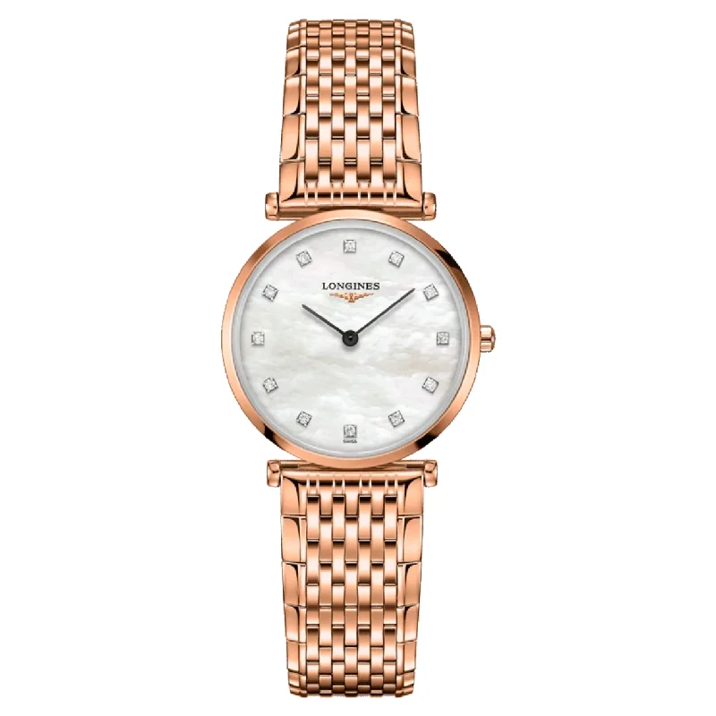 Longines La Grande Classique De White Mother-Of-Pearl Dial Women 29mm