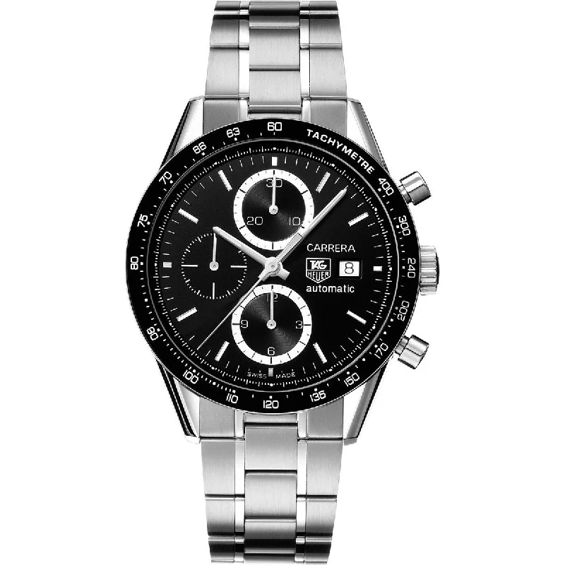 Tag Heuer Men's CV2010.BA0794 Carrera Chronograph Automatic Stainless Steel Watch