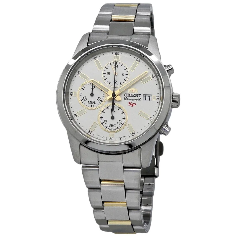 Orient Men's FKU00001W0 SP Chronograph Chronograph Two-Tone Stainless Steel Watch