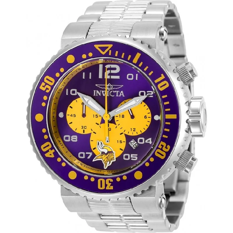 Invicta Men's 30274 NFL Vikings Stainless Steel Watch