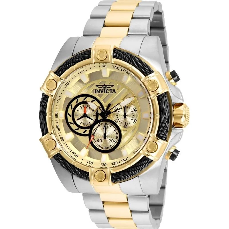 Invicta Men's 25518 Bolt Gold-Tone and Silver Stainless Steel Watch