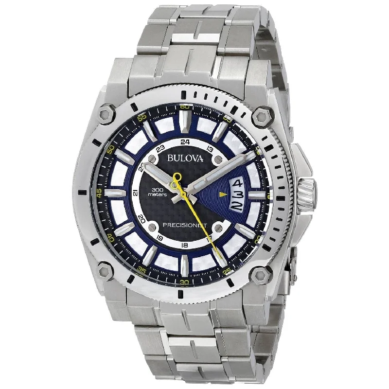 Bulova Men's 96B131 Precisionist Stainless Steel Watch