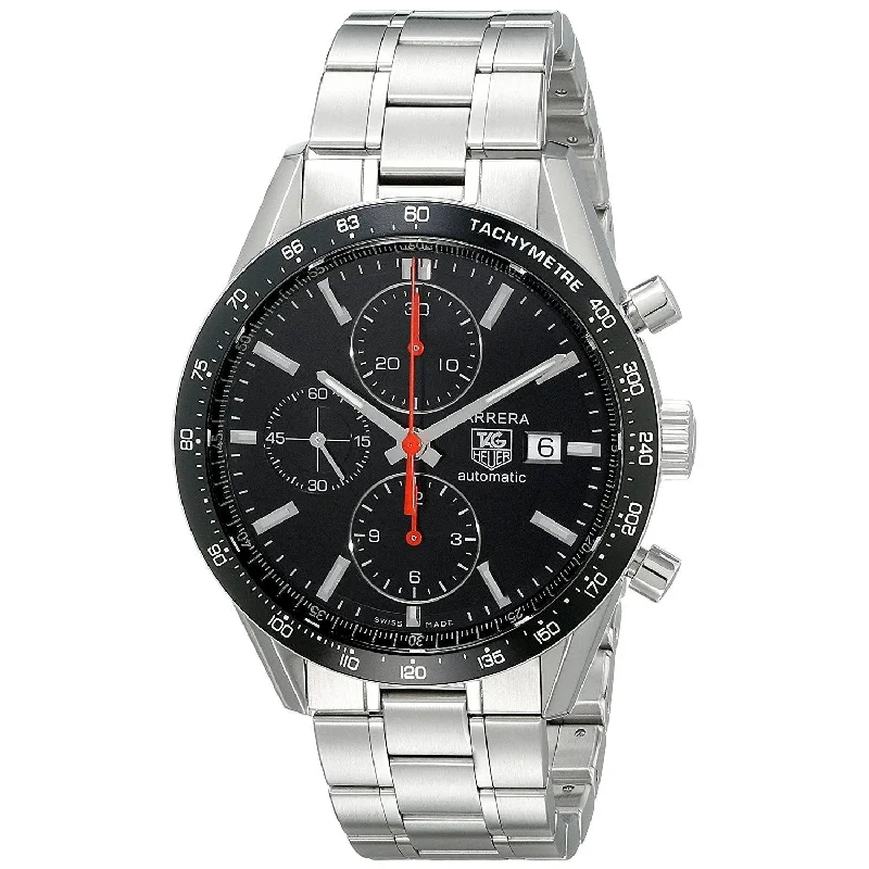 Tag Heuer Men's CV2014.BA0794 Carrera Chronograph Automatic Stainless Steel Watch