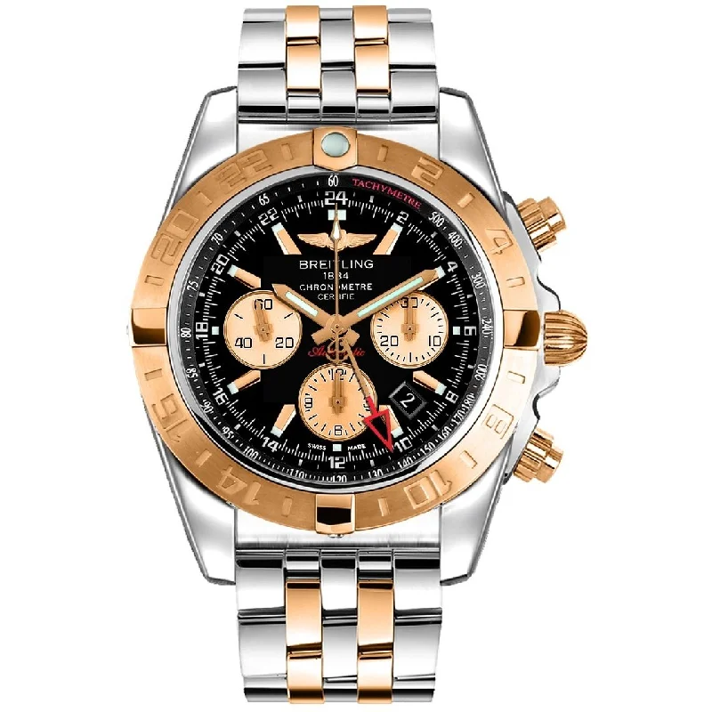 Breitling Men's CB042012-BB86-375C Chronomat GMT Chronograph Two-Tone Stainless Steel Watch