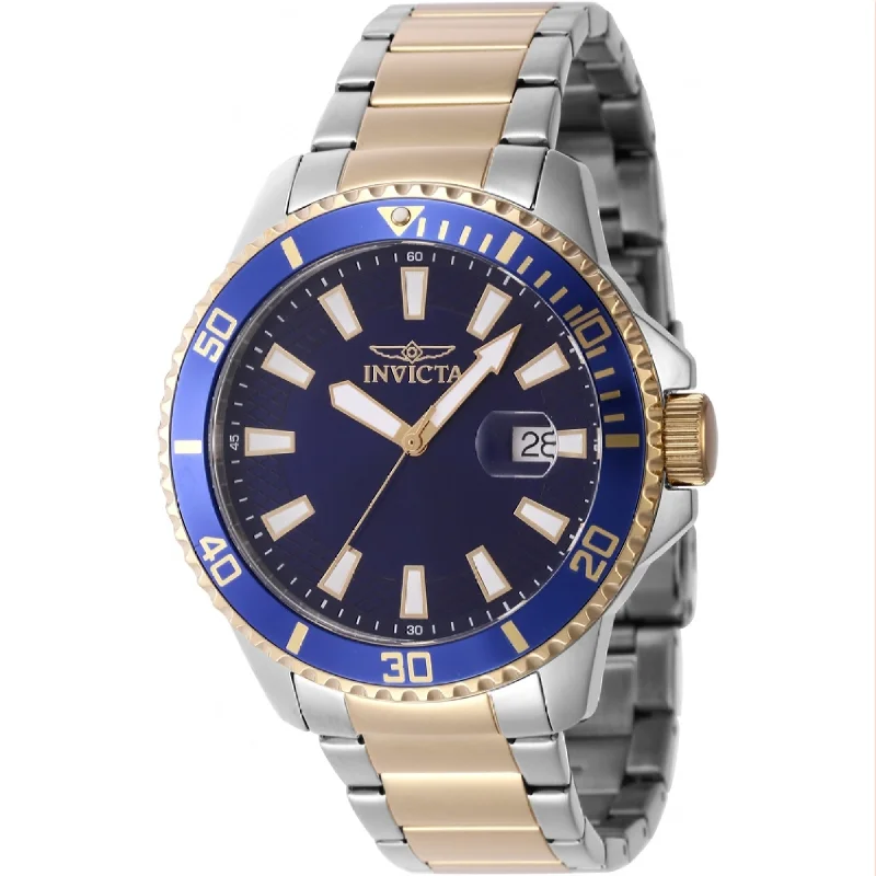 Invicta  Quartz Pro Diver Blue Dial Men's Watch 46142