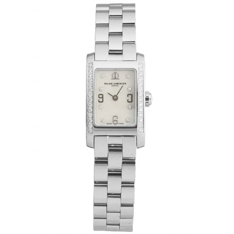 Baume & mercier Classic Quartz Diamond Mother of Pearl Dial Women's Watch MOA08681