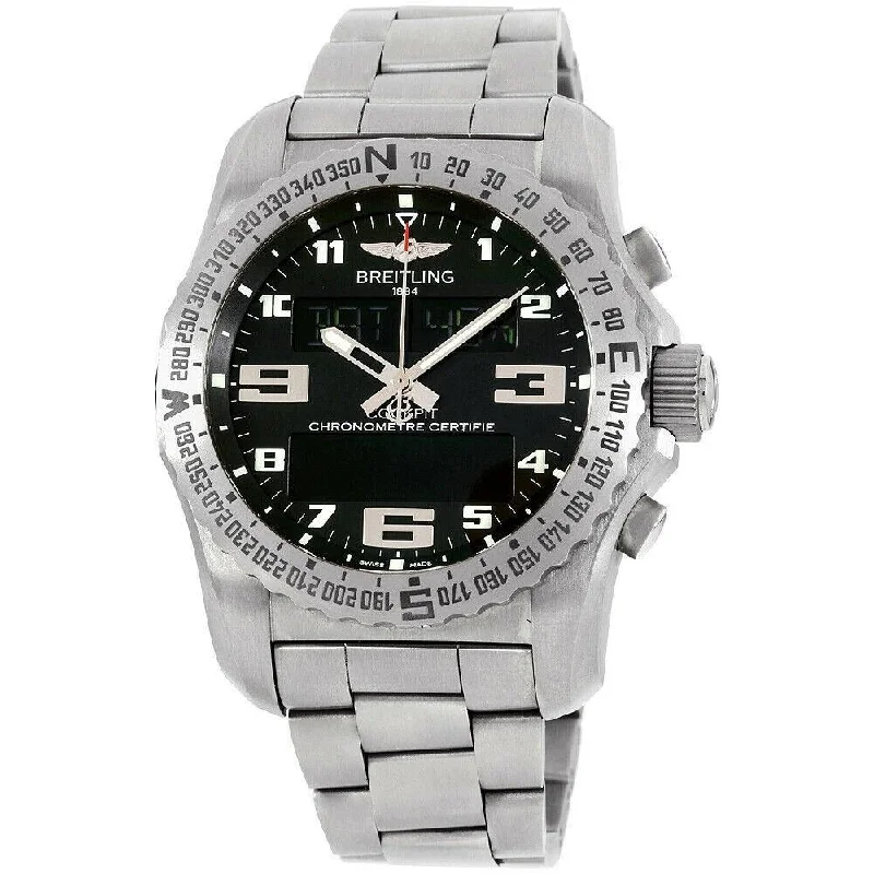 Breitling Men's EB501022-BD40-176E Cockpit Titanium Watch