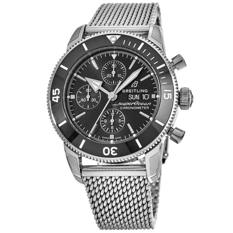 Breitling Men's A1331312-BG49-154A Superocean Heritage II Chronograph Stainless Steel Watch