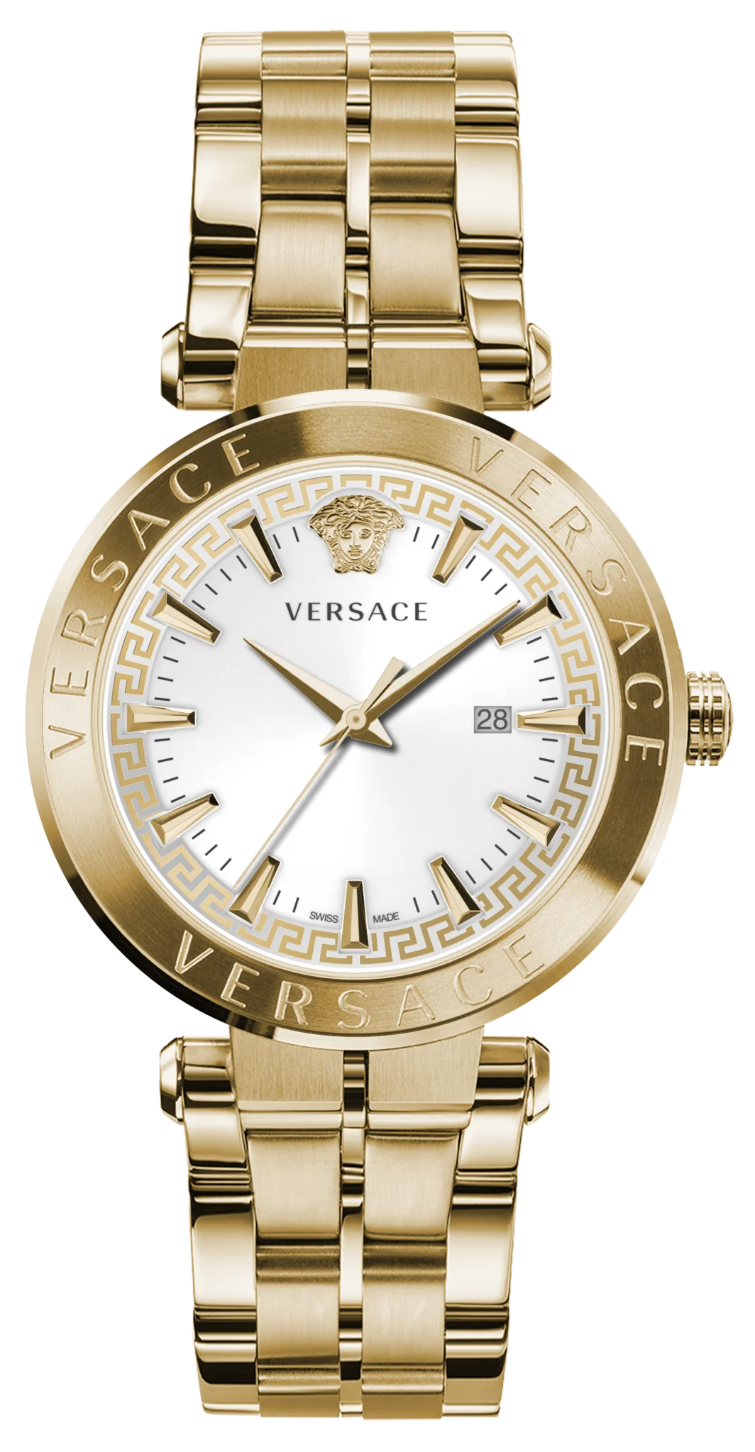 Versace Men's Watch Aion 44mm White Gold VE2F00521