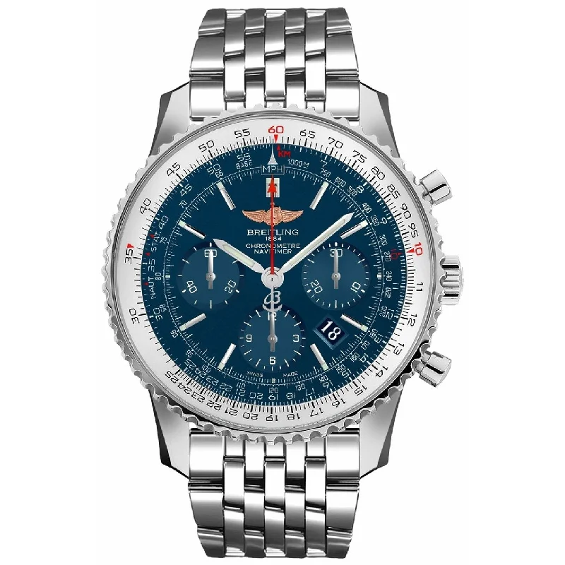 Breitling Men's AB012721-C889-443A Navitimer Chronograph Stainless Steel Watch