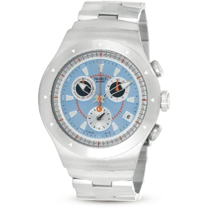 Swatch Men's YOS421GC Chronograph Stainless Steel Watch