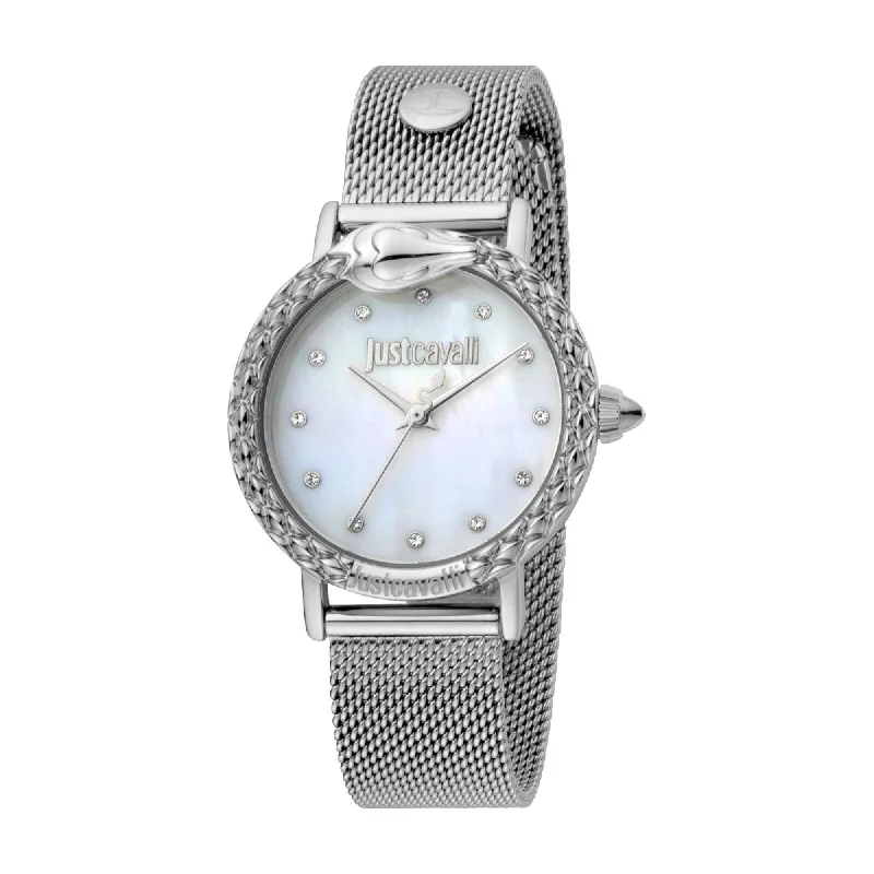 Just Cavalli Just Cavalli Quartz Mother of Pearl Dial Women's Watch JC1L124M0055