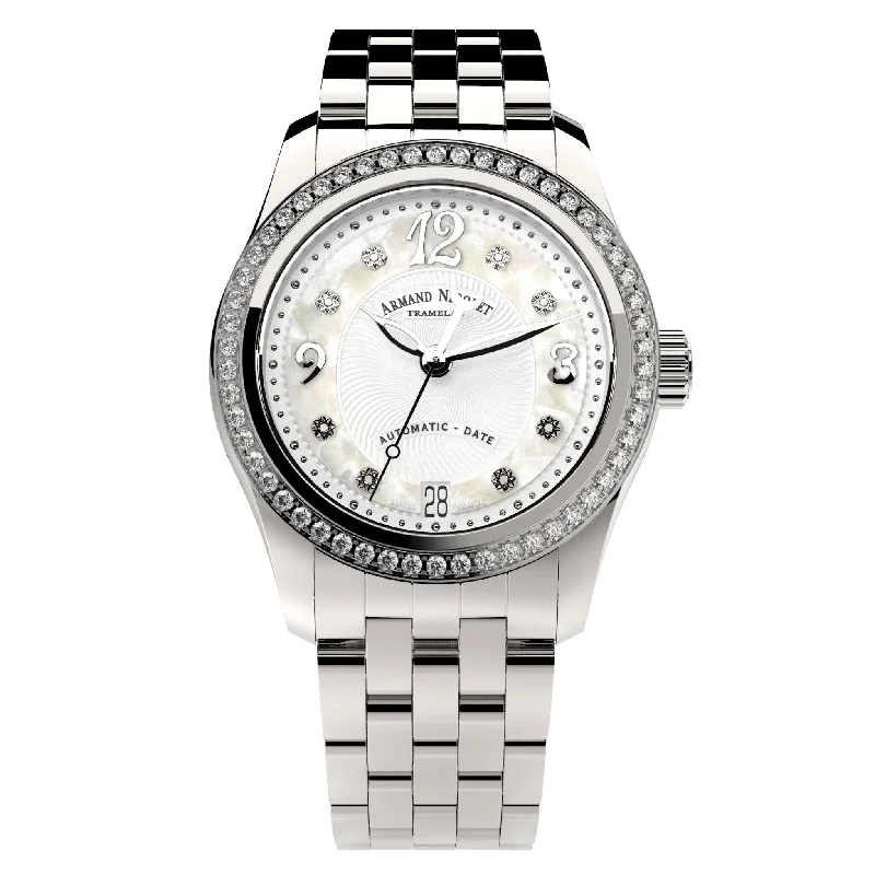 Armand Nicolet Ladies Watch M03-3 Diamond White A151FAA-AN-MA150