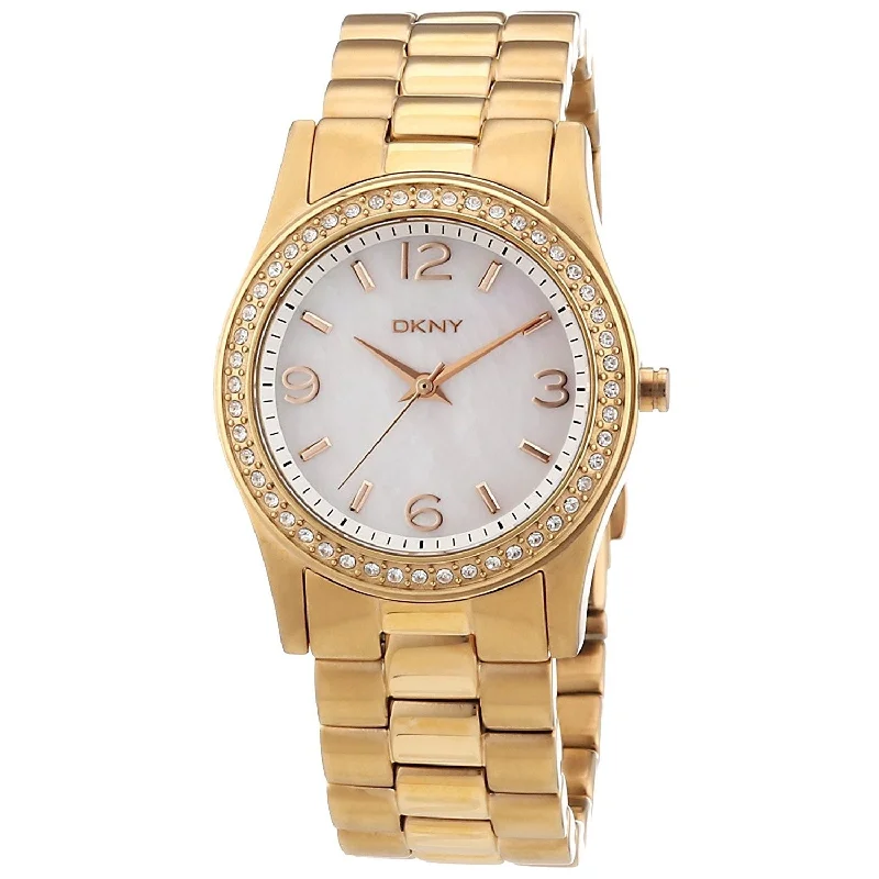 DKNY  Quartz Crystal Mother of Pearl Dial Women's Watch NY8336