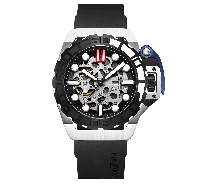 Mazzucato RIM SUB Men's Automatic Watch Black SK1-BL