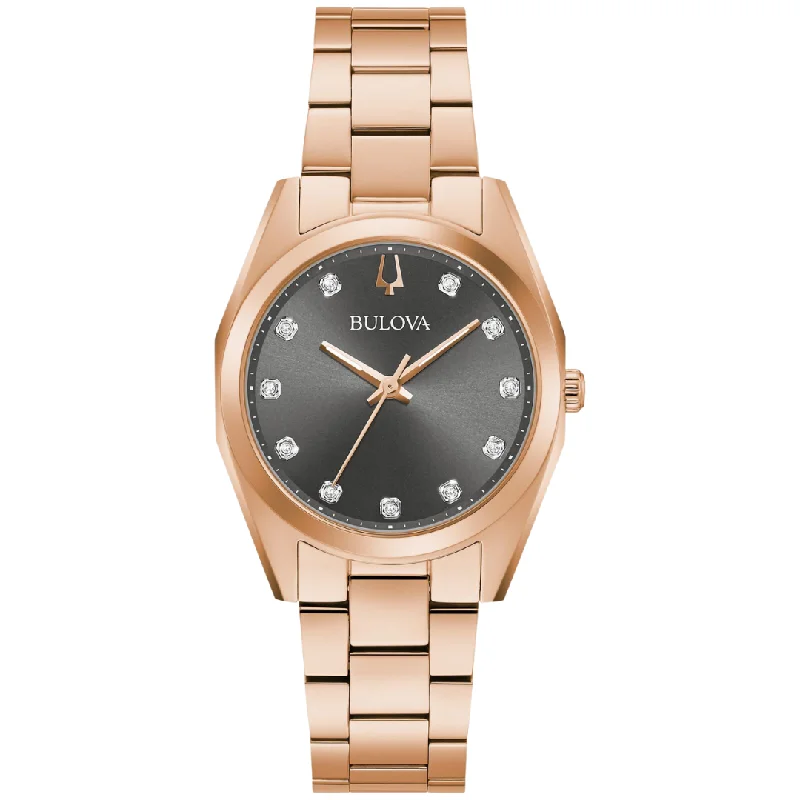 Bulova Surveyor Rose Gold Watch