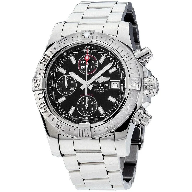 Breitling Men's A1338111-BC32-170A Avenger II Chronograph Stainless Steel Watch