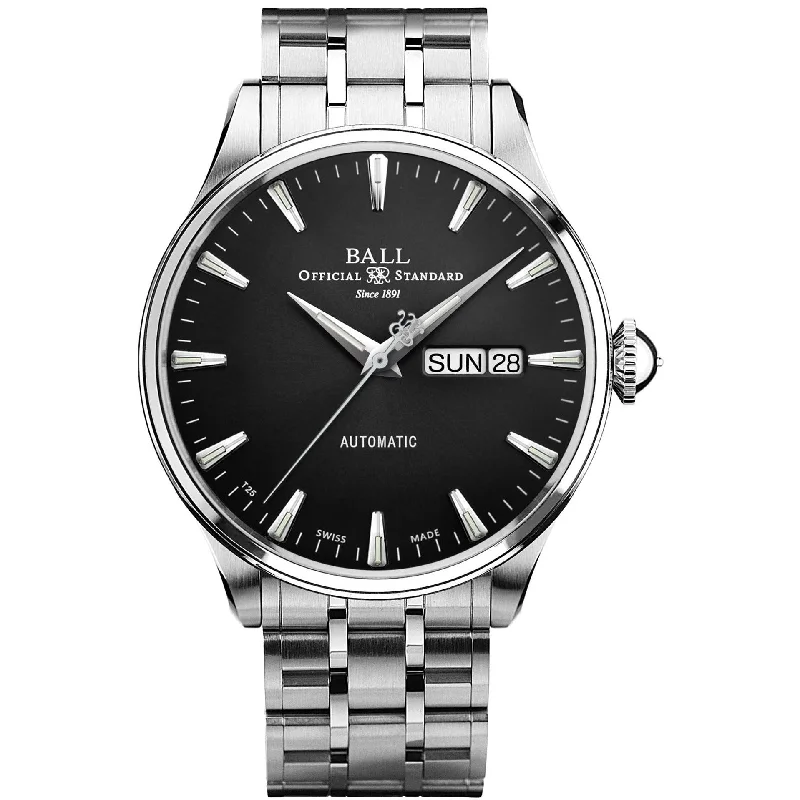 Ball Trainmaster Eternity Men's Black Watch NM2080D-S1J-BK