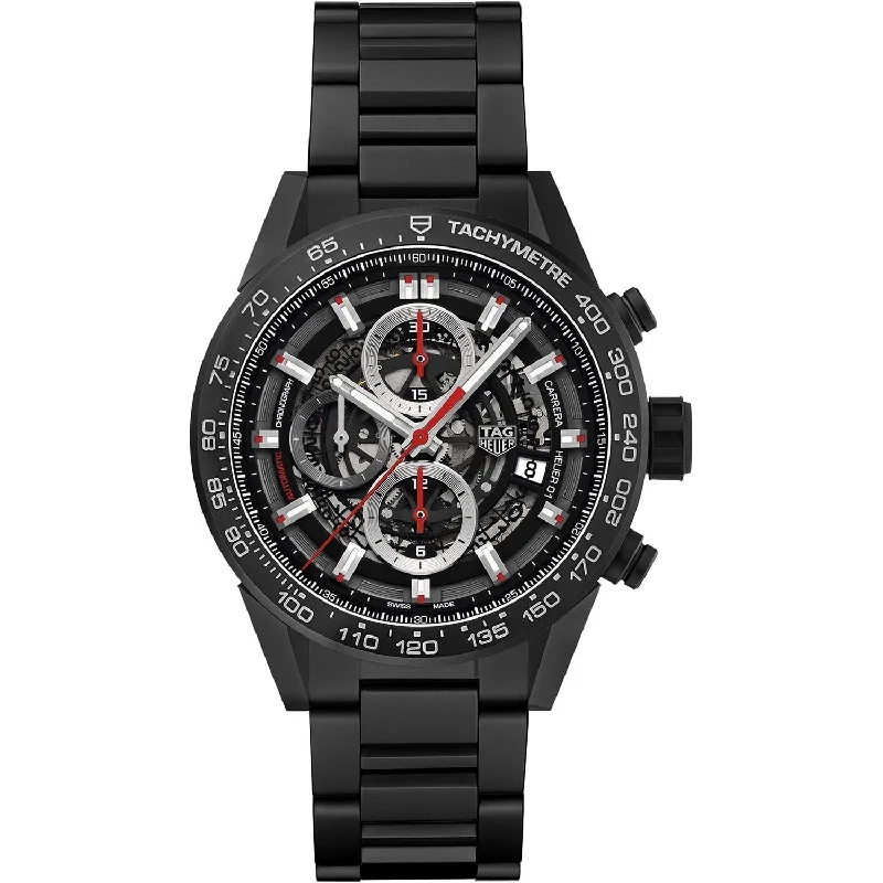 Tag Heuer Men's CAR2090.BH0729 Carrera Chronograph Black Ceramic Watch