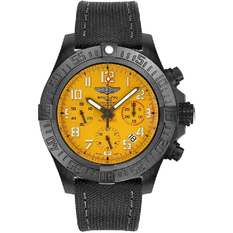 Breitling Men's XB0180E4-I534-109W Avenger Chronograph Two-Tone Fabric and Rubber Watch