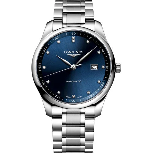 Longines Master Collection Sunray Blue Dial Men 42mm