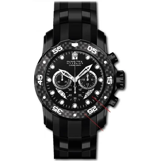 Invicta Pro Diver Quartz Black Dial Men's Watch 35417