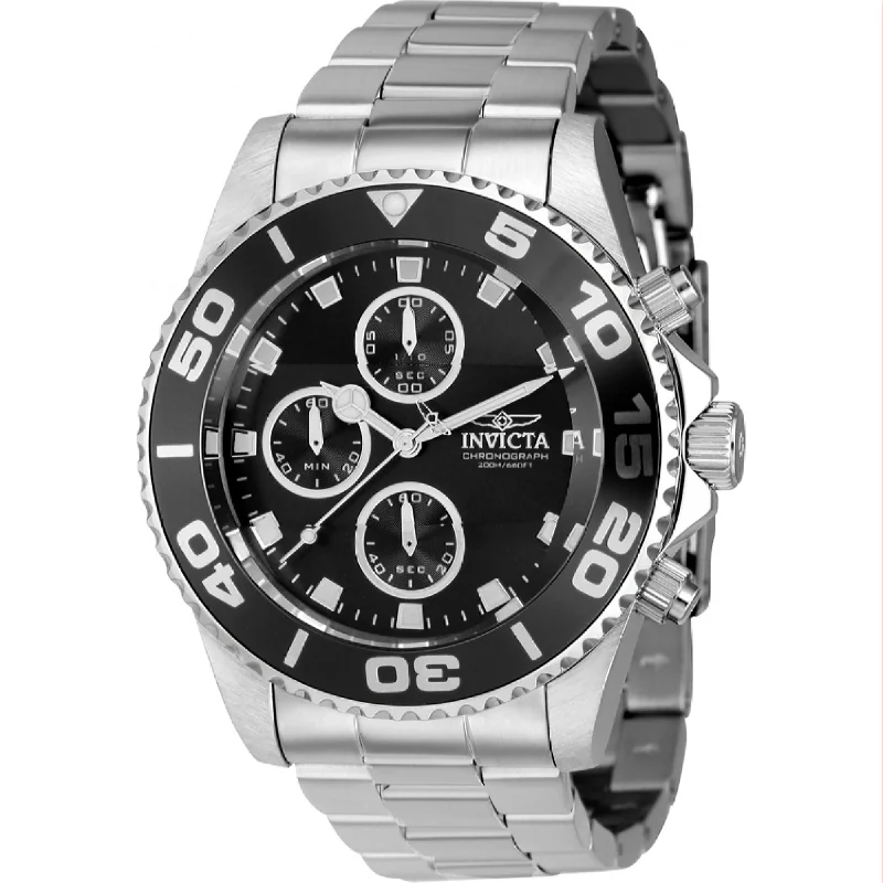 Invicta  Quartz Pro Diver Black Dial Men's Watch 43405