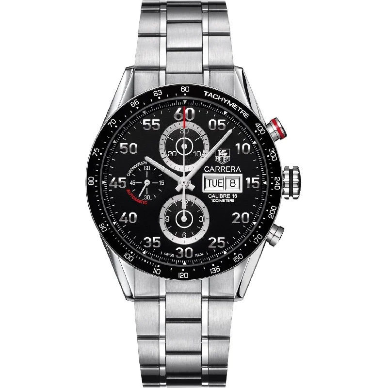 Tag Heuer Men's CV2A1R.BA0796 Carrera Chronograph Automatic Stainless Steel Watch