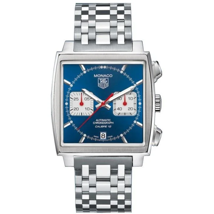 Tag Heuer Men's CAW2111.BA0780 Monaco Chronograph Stainless Steel Watch