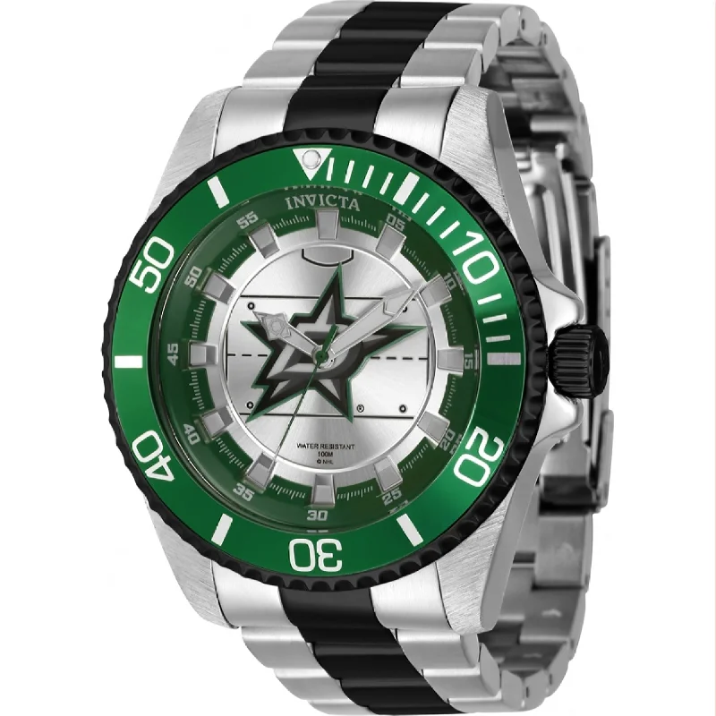 Invicta NHL Quartz NHL Stars Silver Dial Men's Watch 42249