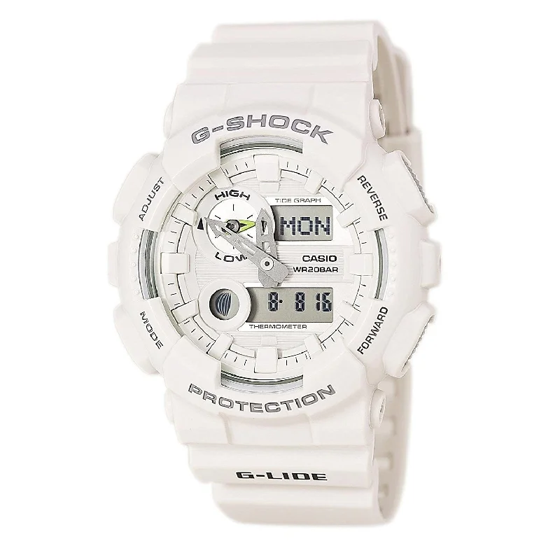 Casio Men's GAX100A-7A G-Shock Digital White Resin Watch