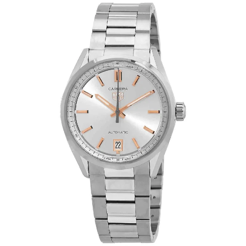 Tag Heuer Carrera GMT Automatic Silver Dial Unisex Watch WBN2310.BA0001