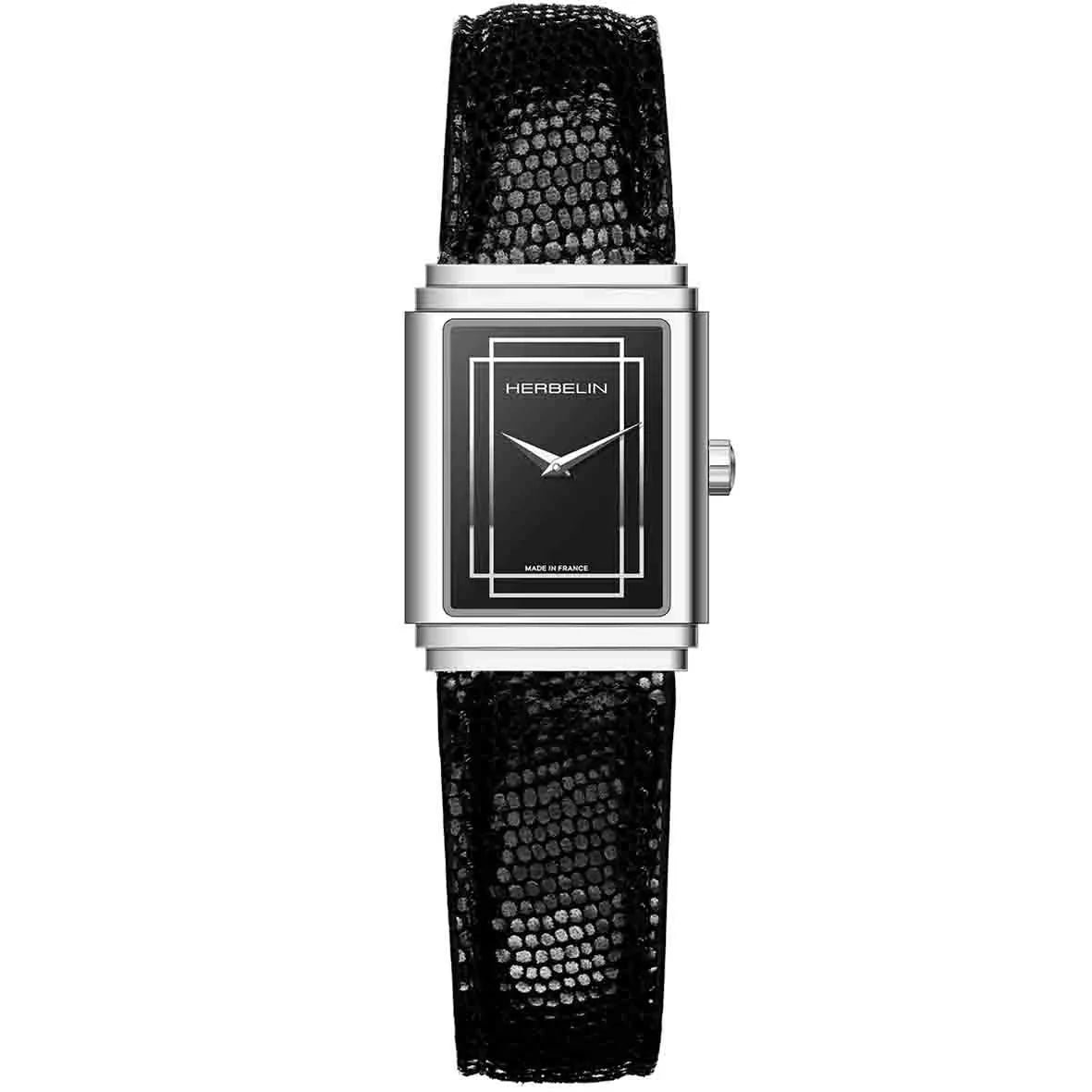 Herbelin Art Deco Ladies Black Watch 17577AP04N