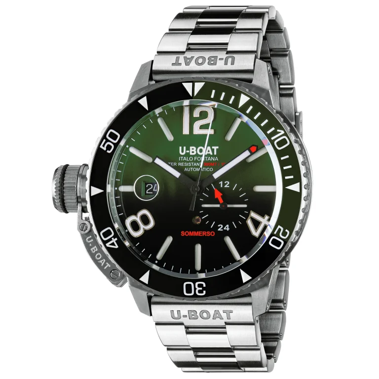 U-Boat Diver Watch Automatic Sommerso Ceramic Green MT 9520/MT