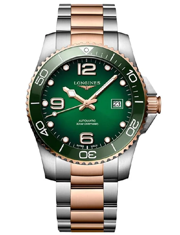 Longines Hydroconquest Green Dial Men 41MM