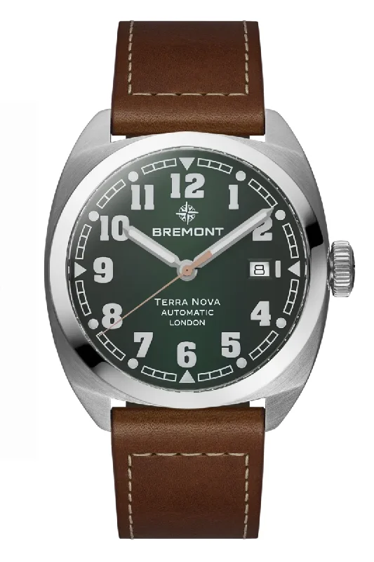 Bremont Terra Nova 40.5mm Date TN40-DT-SS-GN-L-S