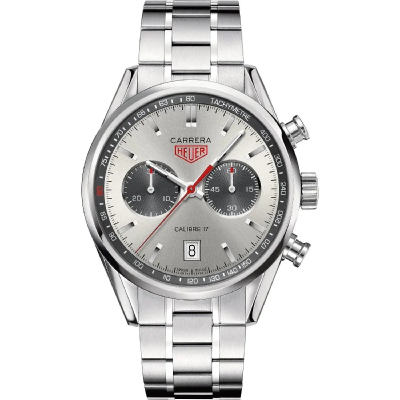 Tag Heuer Men's CV2119.BA0722 Carrera Limited Edition Jack Heuer 80th Birthday Chronograph Automatic Stainless Steel Watch